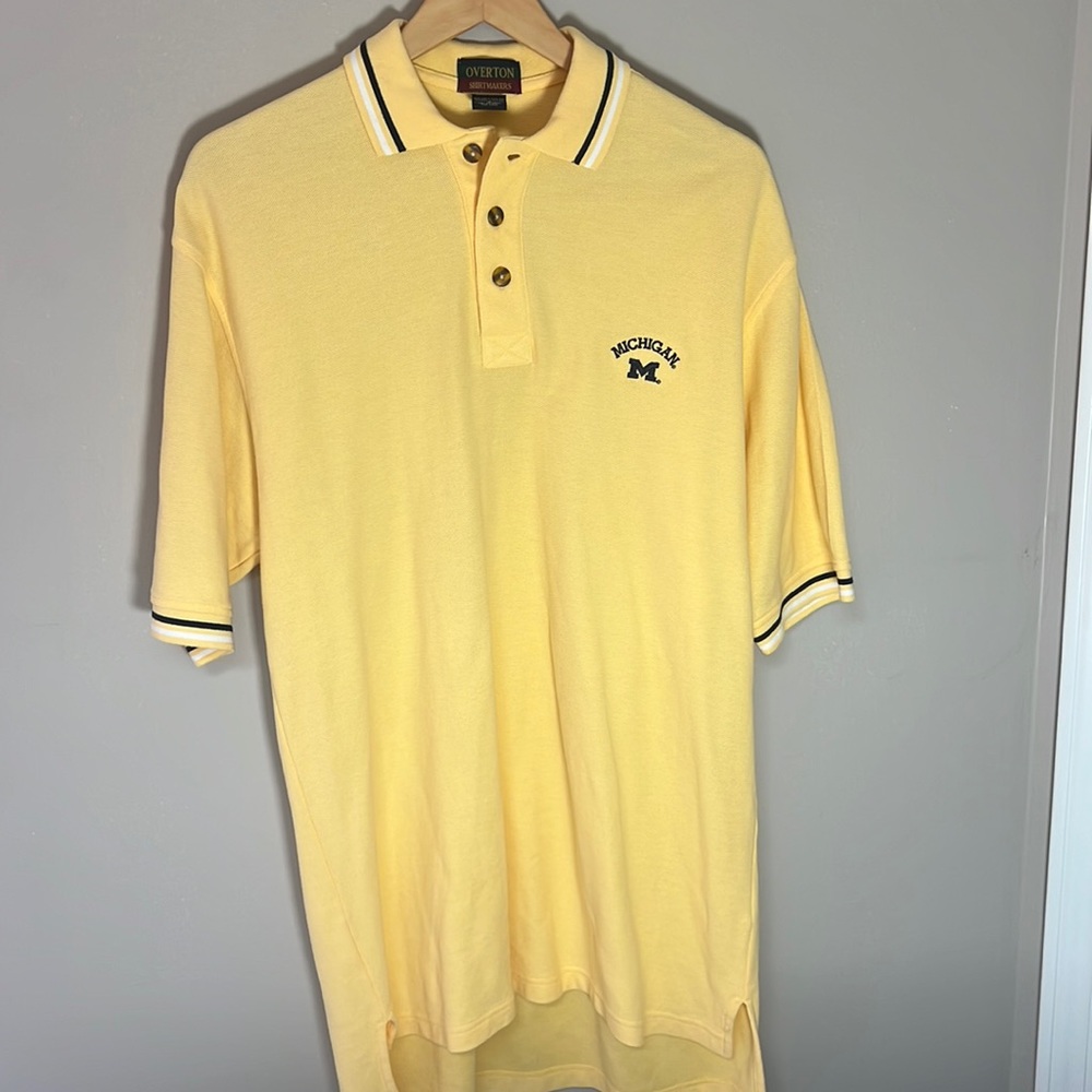 Vintage University of Michigan golf shirt